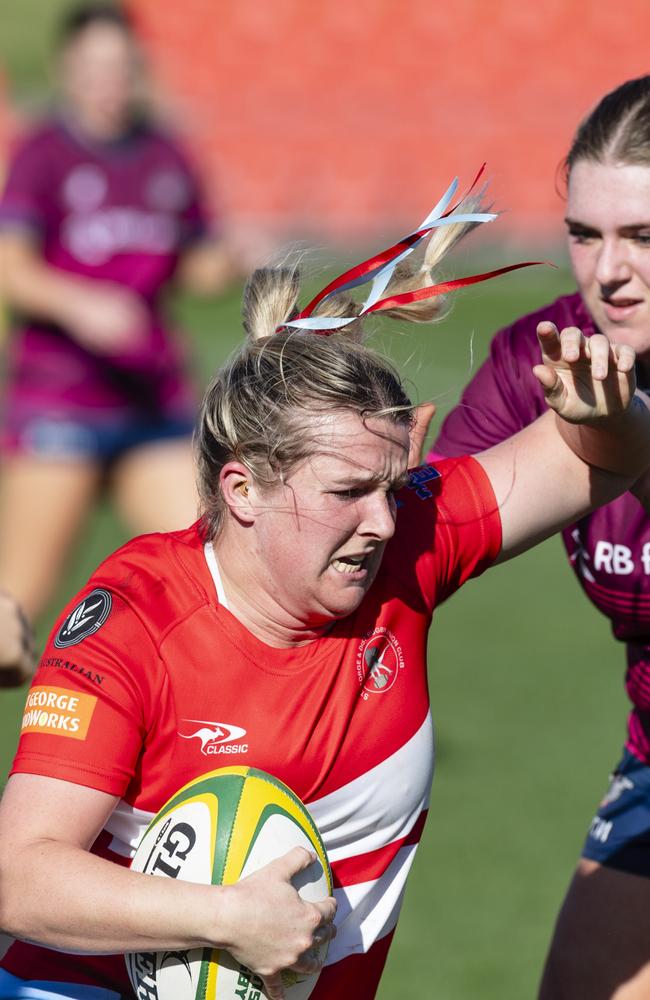 Downs Rugby Womens XV grand final rugby union at Toowoomba Sports Ground, Saturday, August 24, 2024. Picture: Kevin Farmer