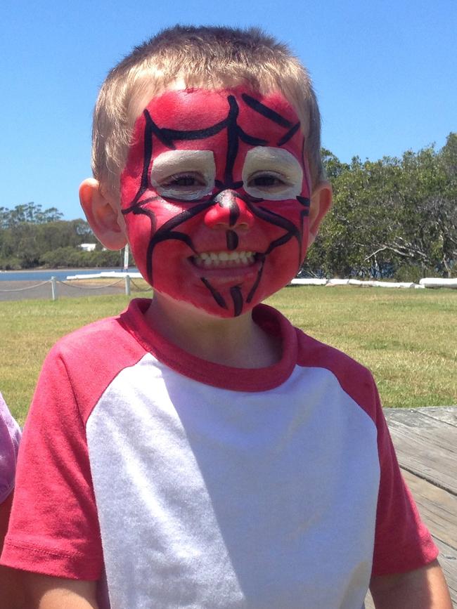 William loved Spider-Man and was last seen wearing his beloved red and blue costume. Picture: NSW Police/AAP