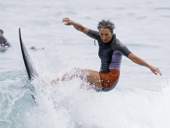 DAILY TELEGRAPH - 5.12.24Australian surfing legend Layne Beachley pictured at Queenscliff Beach this morning being inducted into the Australian Surfing Hall of Fame over the weekend. Picture: Sam Ruttyn