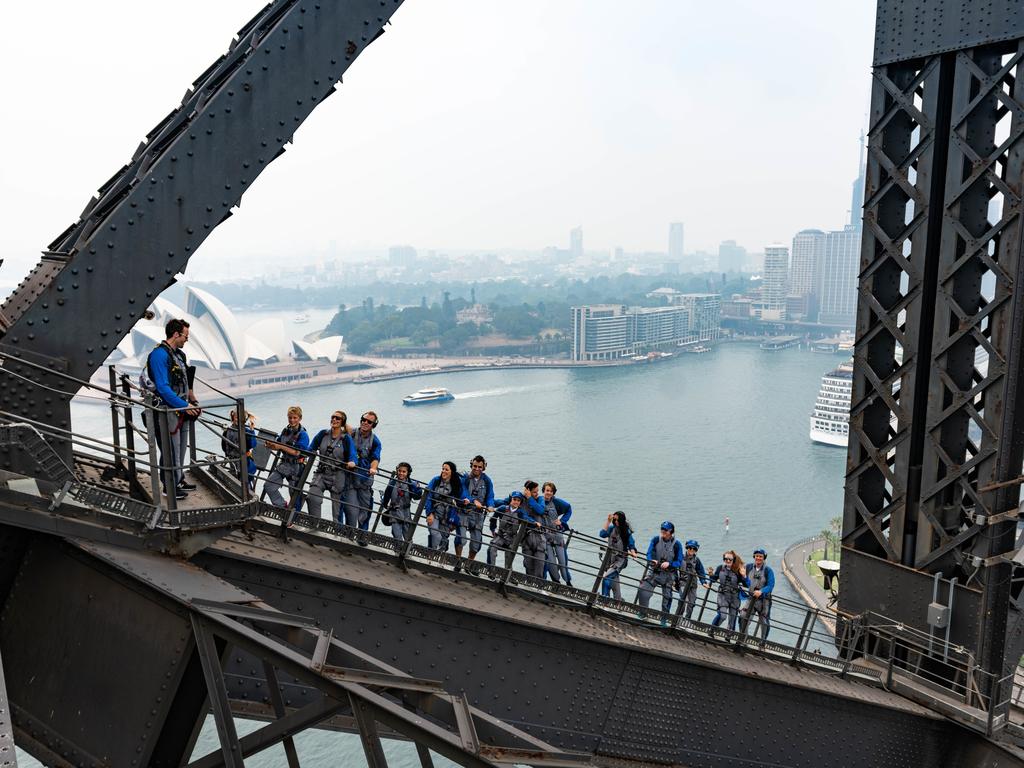 Bridge Climb Sydney Harbour.