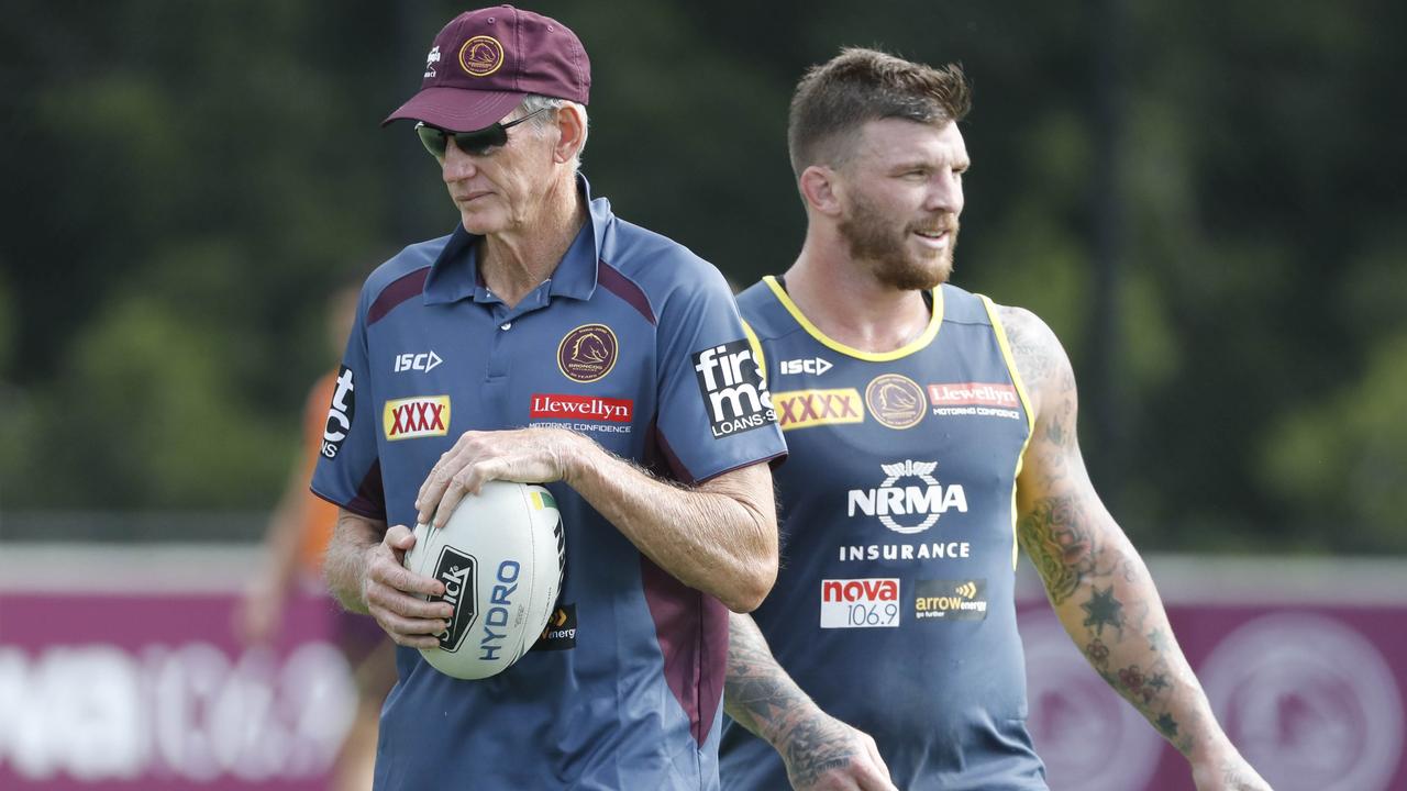 Wayne Bennett still can’t fully explain Josh McGuire’s exit.(AAP Image/Glenn Hunt)