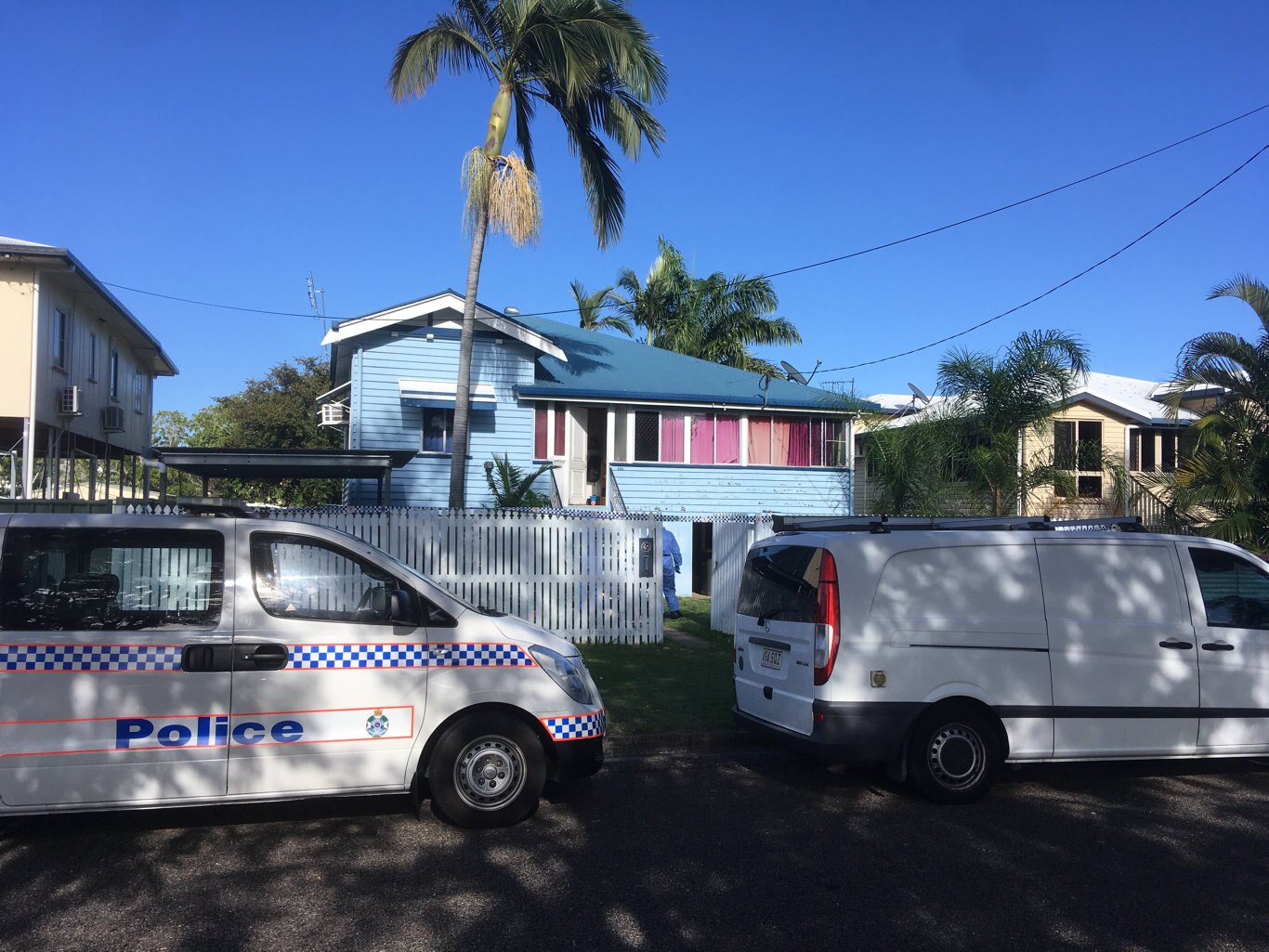 A man was found dead at a Campbell St home overnight.