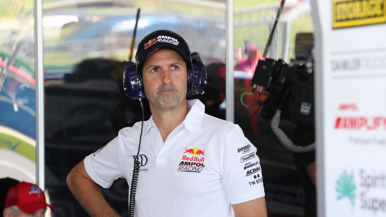 Triple Eight team boss Jamie Whincup says he won’t stand in the way of Shane van Gisbergen if he lands a full-time NASCAR drive overseas. Picture: Tim Hunter.