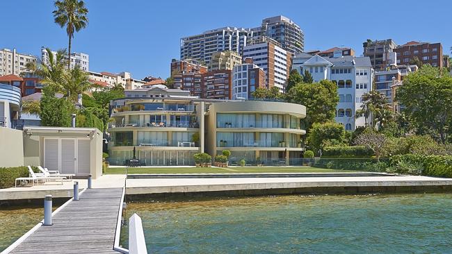 $14 million: The penthouse at 28 Billyard Ave, Elizabeth Bay has its own private putting green.