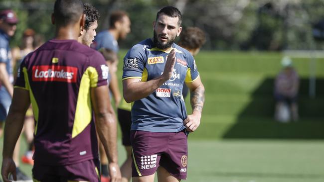 Jack Bird will start in the halves for Brisbane against Melbourne.