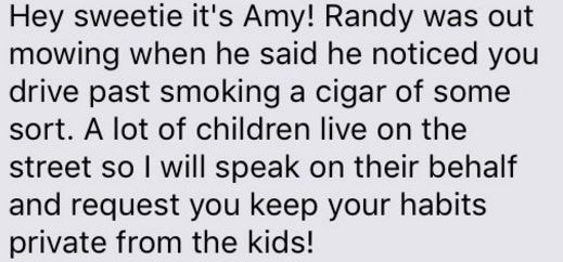 Neighbour spotted babysitter smoking or so she thought Kidspot 