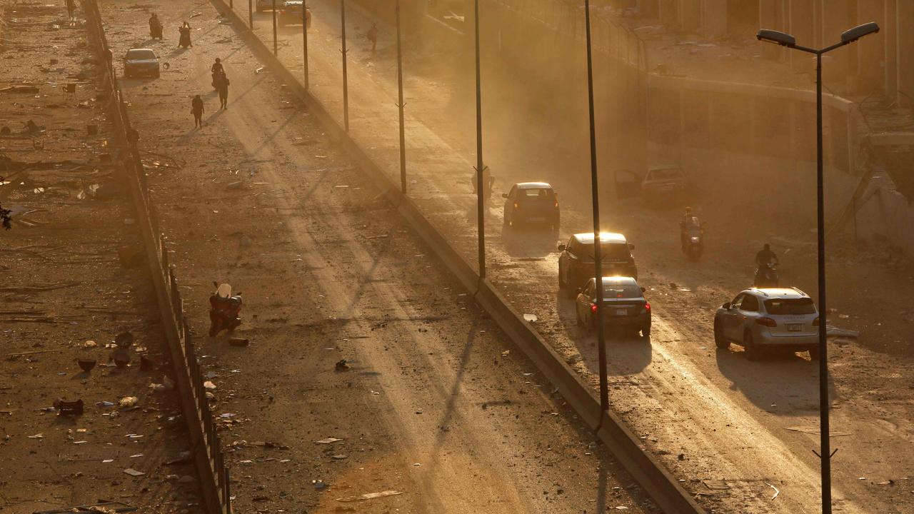 Lebanon was already in the grips of an economic crisis before the explosion. Picture: Marwan Tahtah / AFP