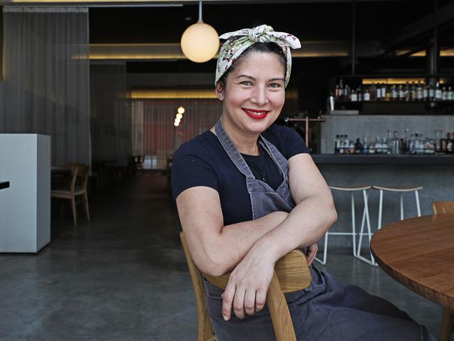 Analiese Gregory, formerly of Franklin, now has a regular Friday lunch spot at Lucinda Wine Bar. Picture: LUKE BOWDEN