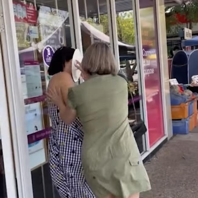 Police are investigating the alleged attack on Chief Minister Natasha Fyles at Nightcliff markets, where she had cream pancakes/crepe smashed into her face.