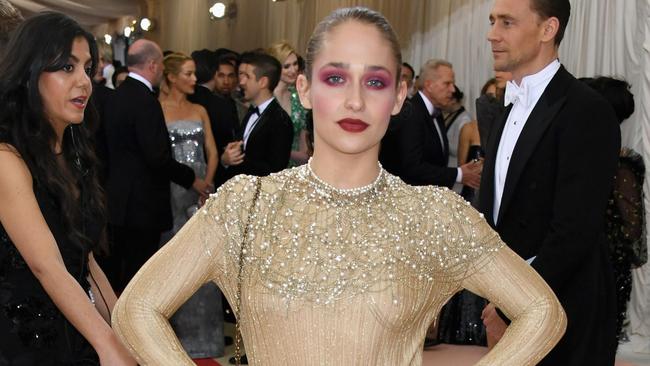 Girls star Jemima Kirke has split from her husband. Picture: Larry Busacca/Getty Images/AFP