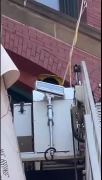 3 Workers Left Clinging to Window Frames After Scaffold Collapses