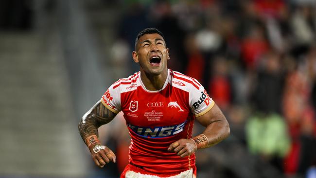 Unwanted by the Broncos and Titans, Jamayne Isaako has found a new lease on life at the Dolphins. Picture: NRL Imagery.