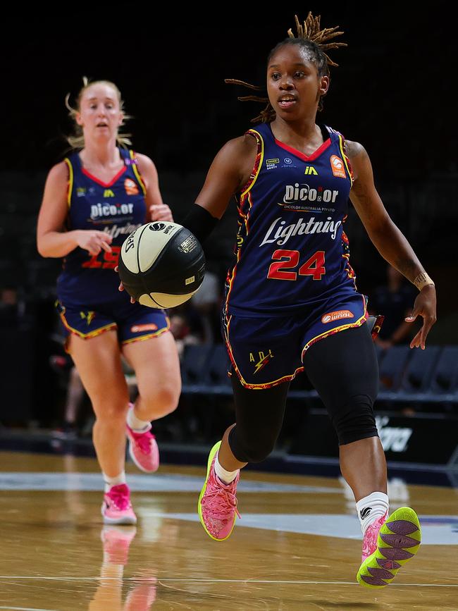 Adelaide Lightning are currently in sixth place. Picture: Sarah Reed/Getty Images