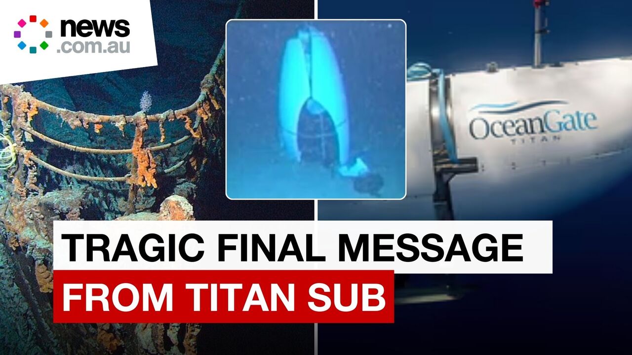 Tragic last message from sub crew revealed