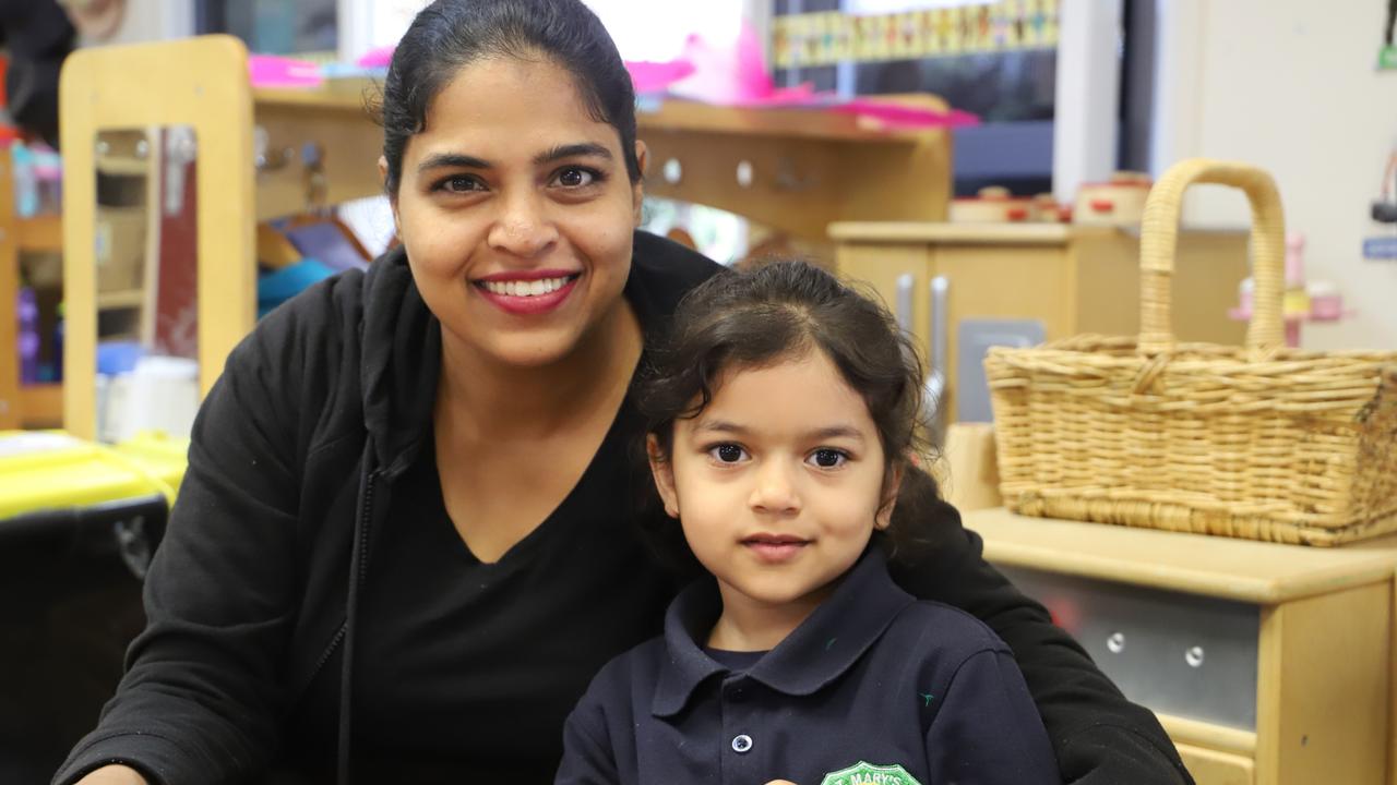 Some Mother's Day fun at St Mary's Kindergarten