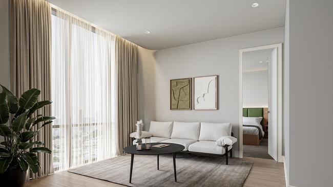 Example of the Hilton Garden Inn's junior suite. Picture: Supplied.