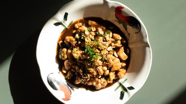 Kung pao chicken from Jungle Fowl. Picture: Chrissie Cosgrove