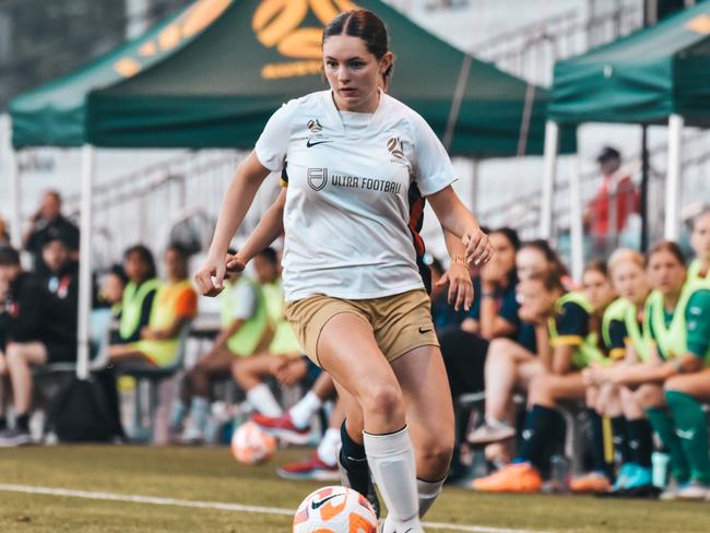 A Victorian athlete from last year's Football Australia National Youth Championships. Picture: FA