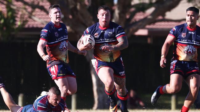 Runaway Bay's Jenan Wedderburn-Parish in action against Ormeau. Photograph: Jason O'Brien