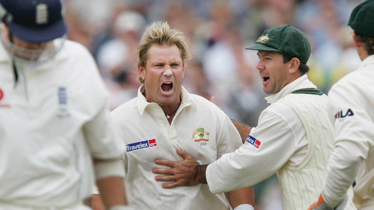 Shane Warne’s Ashes series in 2005 saw him claim man of the series honours despite Australia losing their urn for the first time in 18 years. Photo: Phil Hillyard.