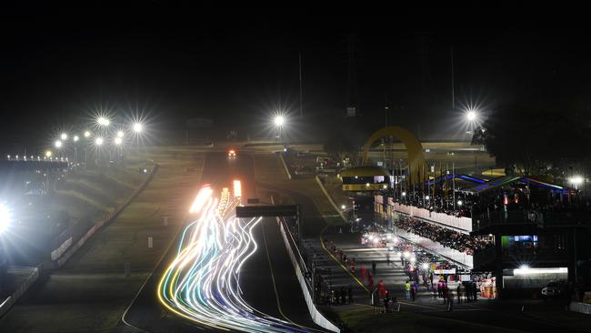 The Sydney SuperNight 300 at Sydney Motorsport Park was a huge success as night racing came to the 2018 title race. Picture: Getty