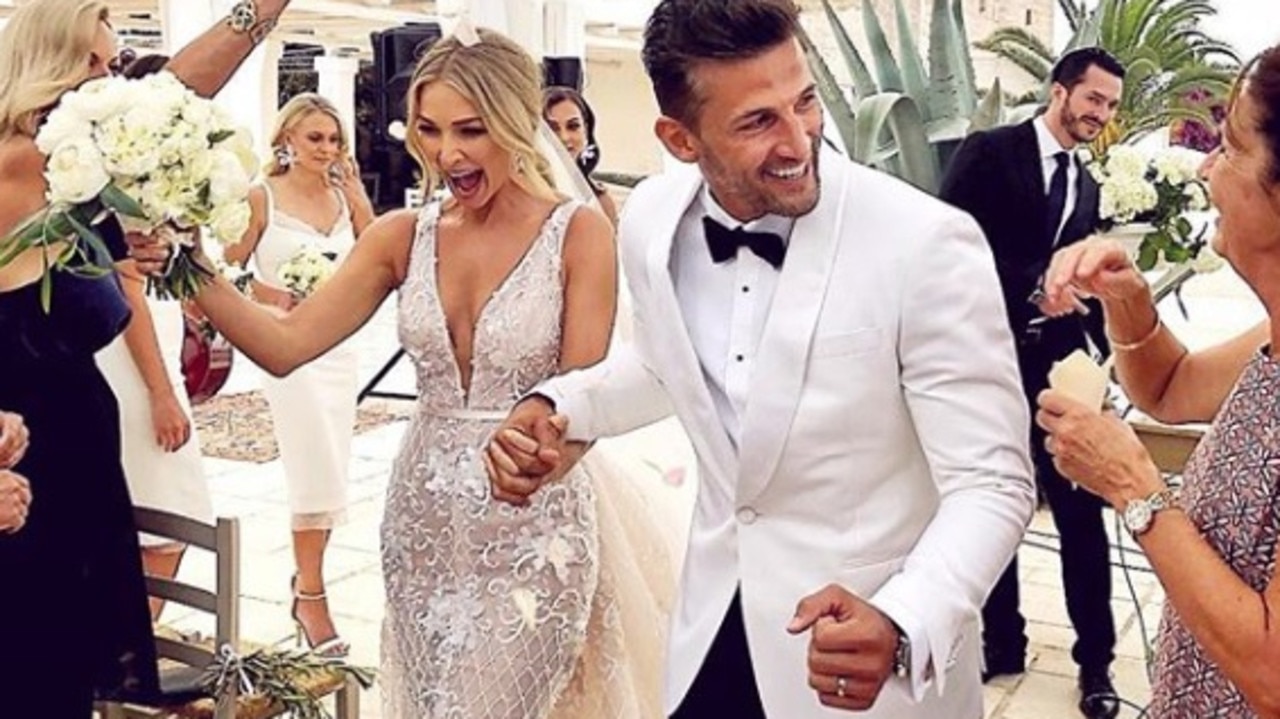 Tim and Anna Heinrich met five years ago on The Bachelor. They wed in Italy, in June this year.