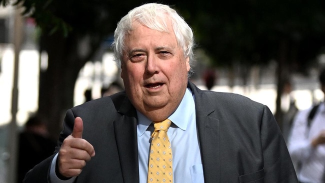Businessman and former politician Clive Palmer. Picture: The Australian