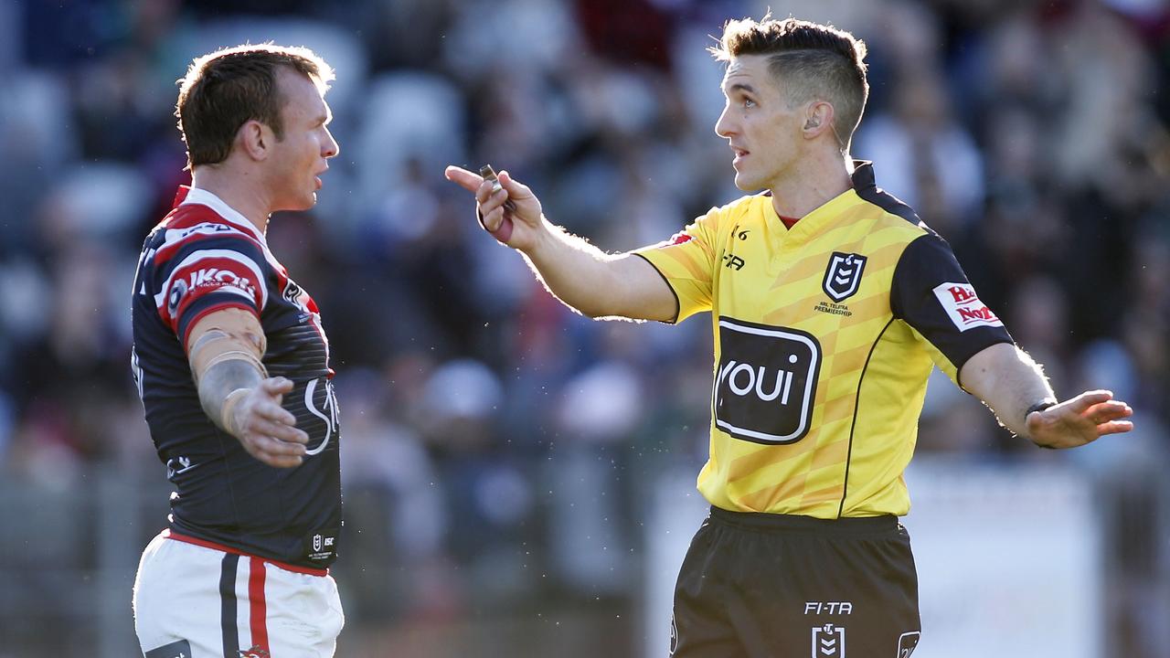 The NRL’s referees have come under plenty of fire in recent weeks.