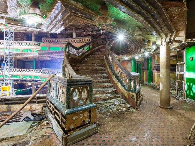 Eerie photos of the Costa Concordia that sank in 2012. Picture: Jonathan Danko Kielkowski