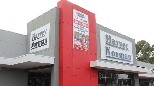 Harvey Norman said company net assets exceeded the $4bn milestone for the first time this half. Picture: NCA NewsWire/Dean Martin