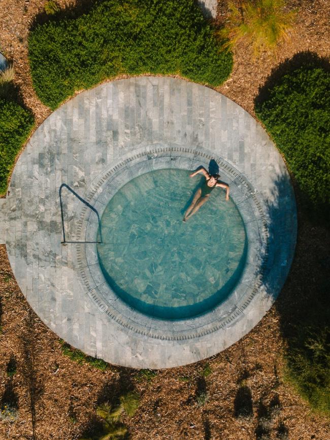 Alba Hot Springs, Mornington Peninsula, Victoria. Photo: Jesse Hisco/Visit Victoria