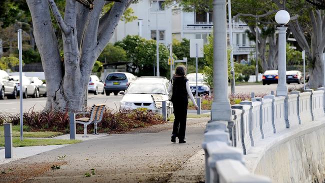 Pedestrians will have to share the prom with cyclists as part of the plans. Photo: Alan Place