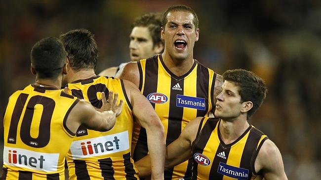 Lance Franklin left Hawthorn at the end of the 2013 AFL season.