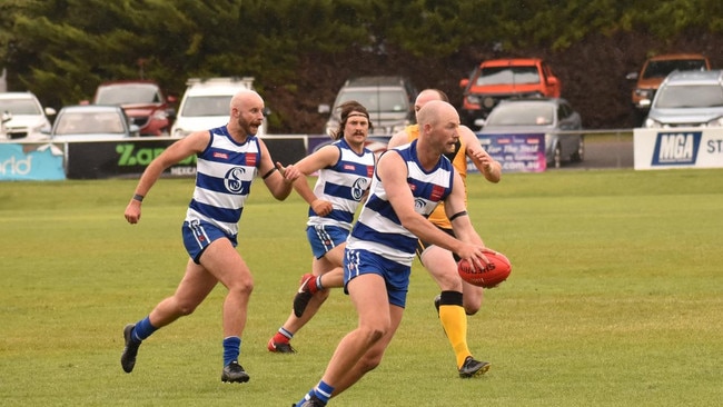 Casterton Sandford Football Club in action last season. Picture: Supplied, Casterton News