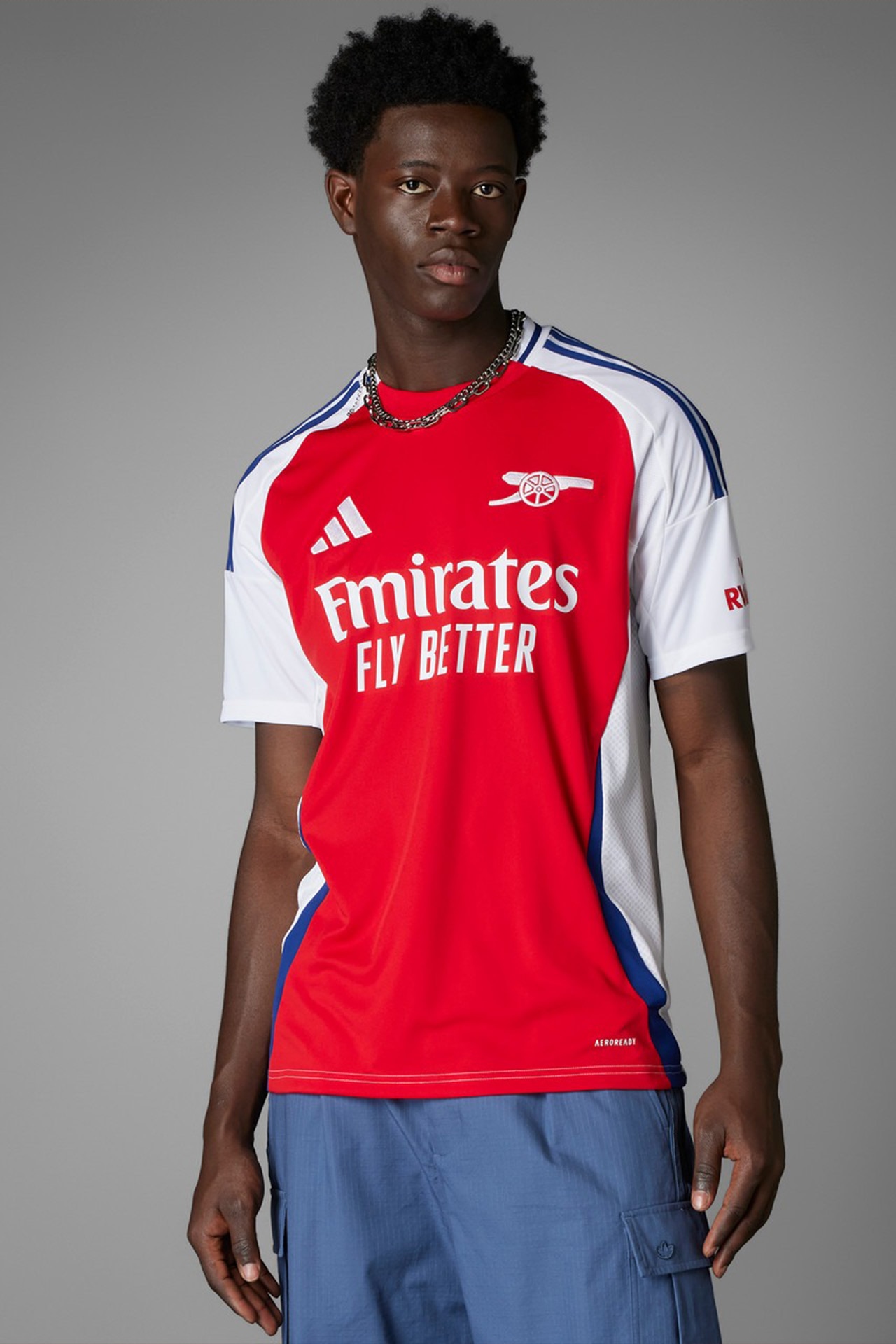 <h3>8. Arsenal Home</h3><p>&nbsp;</p><p>Always a solid contender for kit of the season, Arsenal&rsquo;s home kit is a step up from last year&rsquo;s disaster. Swapping the gold for the blue this year looks great, but the biggest win is the swap of the new logo. The badge is now the famous cannon, worn as the logo during the early years of the club. Will also be great to see plenty of Matildas wearing this in the coming season, too.&nbsp;</p><p class="button-common"><a title="Shop the Arsenal jersey" href="https://www.adidas.com.au/arsenal-24-25-home-jersey/IT6141.html" target="_blank" data-cta="Shop the Arsenal jersey" data-editable="true">Shop the Arsenal jersey</a></p>