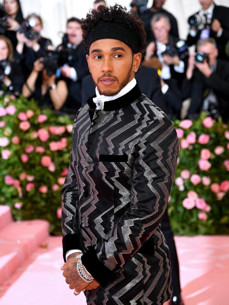 Embracing his full fashionista at the 2019 Met Gala Celebrating Camp in New York City. Photo: Dimitrios Kambouris/Getty Images