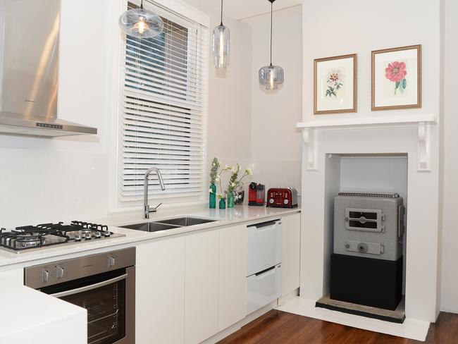 The kitchen in the new hotel in Centennial Park.