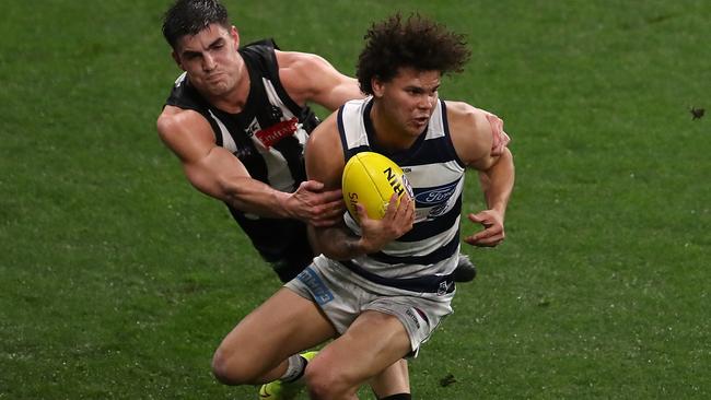 Brandan Parfitt has been asked about by the Crows. (Photo by Paul Kane/Getty Images)