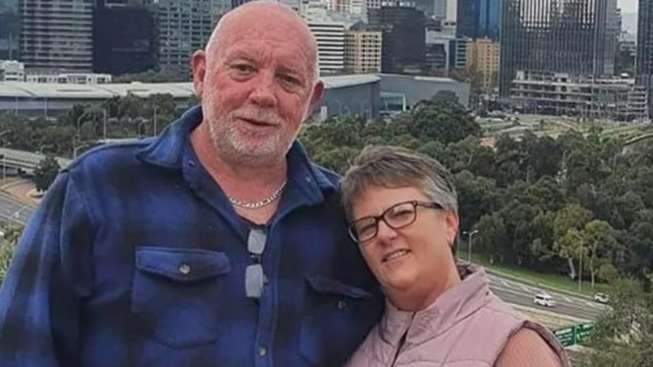 Sedan resident Darren Pollard, who died in a fatal crash in Cambrai, with his wife Jacqui-Lee Pollard. Picture: Supplied