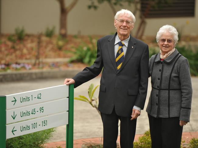 Medi Aid Foundation founders Dr John Knight and his late wife Noreen.