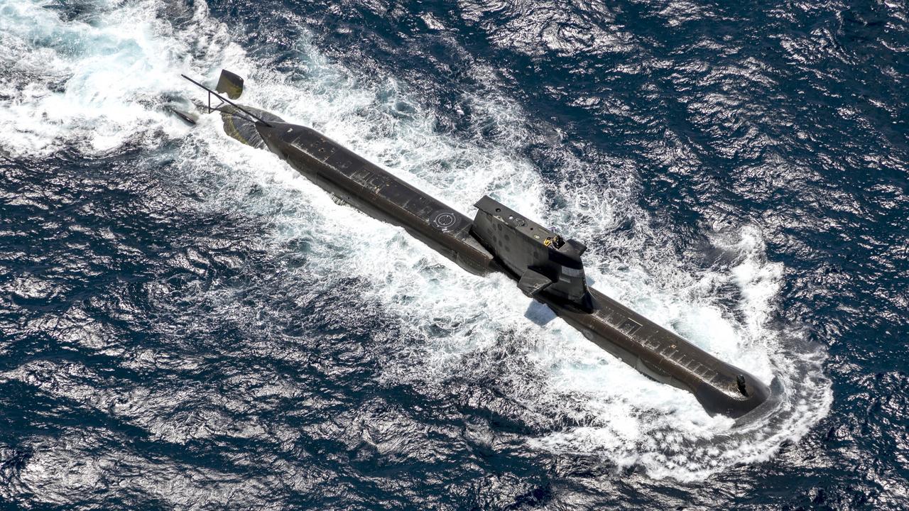 The new submarines will replace the Royal Australian Navy's existing Collins submarine fleet. Picture: POIS Yuri Ramsey/Australian Defence Force via Getty Images