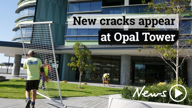 New cracks appear at Sydney's troubled Opal Tower