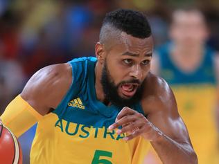 Rio Olympics 2016. The Men's Australian Basketball team, the Boomers, v. Lithuania at Carioca 1, in Olymic Park Rio de Janeiro, Brazil. Australia's Matthew Dellavedova. . Picture: Alex Coppel.