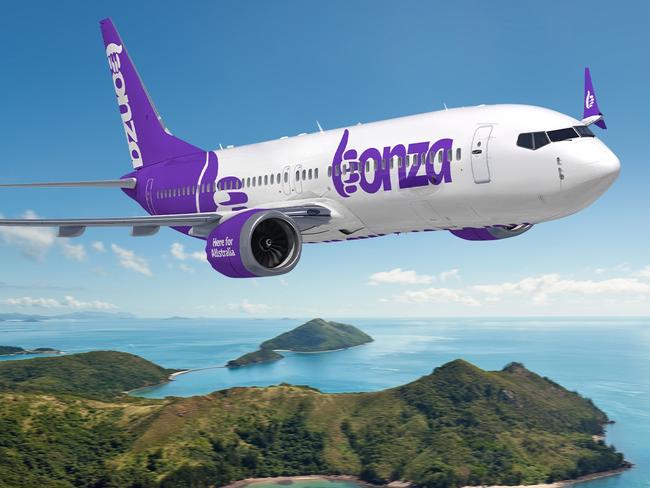 Bonza Airlines is planning flights from Townsville to the Sunshine Coast, Rockhampton and Toowoomba.