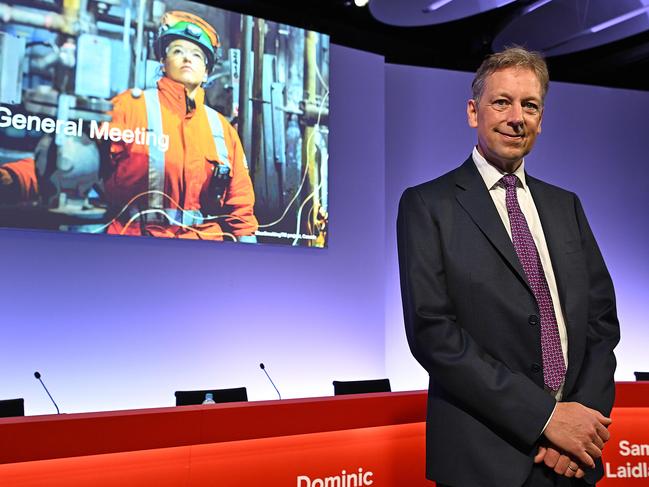 2/5/2024: CEO of Rio Tinto , Jakob Stausholm , during the companies AGM in Brisbane, Australia .pic: Lyndon Mechielsen