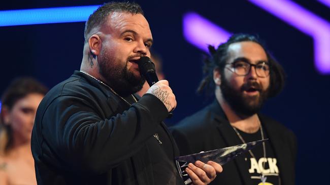 The ARIA award-winning duo are well known for their socially conscious raps. Picture: AAP.