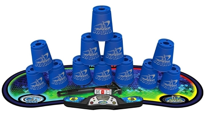 Speed Stacks Rigrer 12 Pack Stacks Cups Medium Sports Quick Stacking Cups Speed Training Toy 