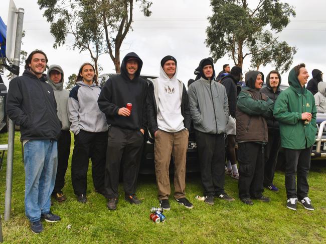 West Gippsland league grand final match 2024 — Phillip Island Bulldogs V Nar Nar Goon "The Goon" Football Club at Garfield Recreation Reserve on September 14, 2024: “The Cam Dogs”. Picture: Jack Colantuono