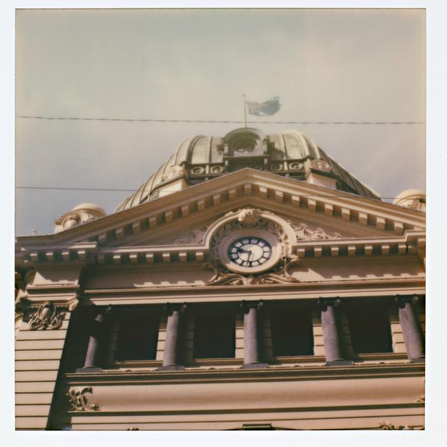 Flinders St Station. #polaroidoriginals Copyright: Maripol.