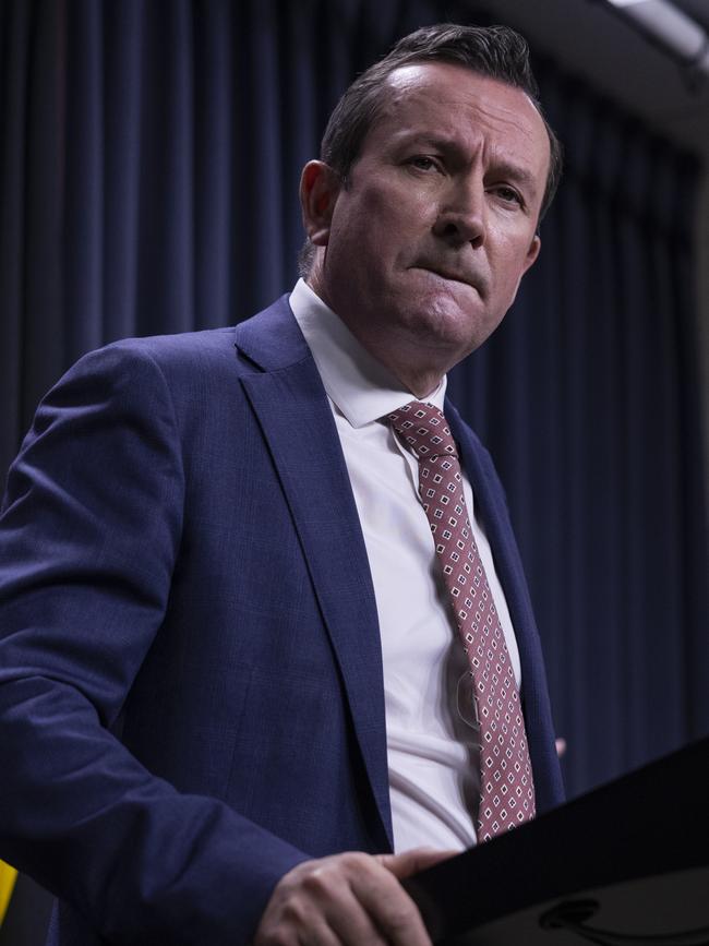 WA Premier Mark McGowan. Picture: Getty Images